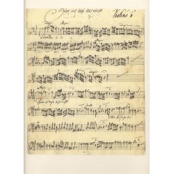 Herr, ich lasse dich nicht : Facsimile and transcription