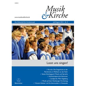 Musik & Kirche, Heft 4/2013 : Thema: Lasst uns singen!