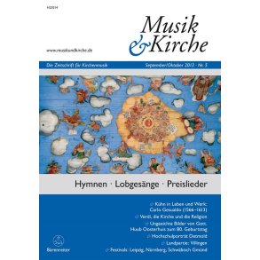Musik & Kirche, Heft 5/2013 : Thema: Hymnen - Lobgesänge - Preislieder