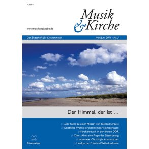 Musik & Kirche, Heft 3/2014 : Thema: Der Himmel, der ist