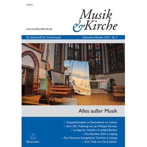 Musik & Kirche, Heft 5/2014 : Thema: Alles außer Musik