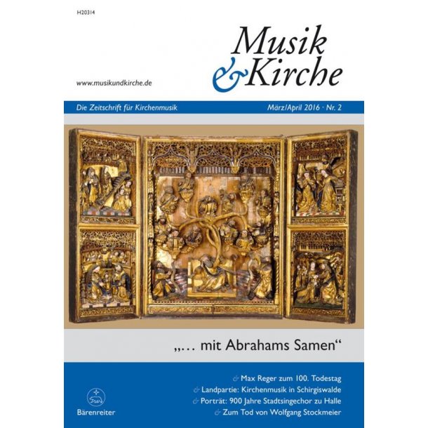 Musik und Kirche, Heft 2/2016
