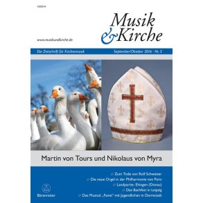 Musik und Kirche, Heft 5/2016