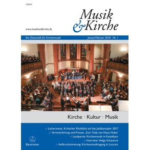 Musik und Kirche, Heft 1/2018