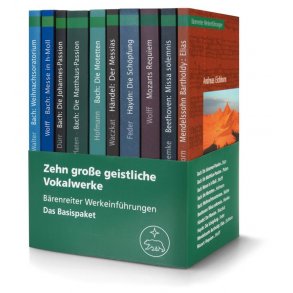 Zehn grosse geistliche Vokalwerke : Bärenreiter Werkeinführungen. Das Basispaket
