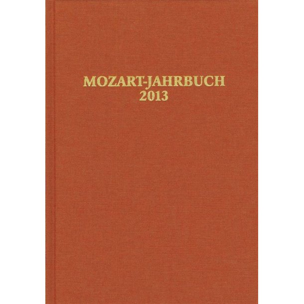 Mozart-Jahrbuch 2013
