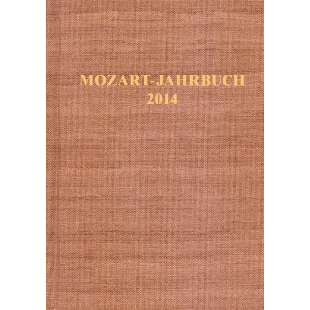 Mozart-Jahrbuch 2014