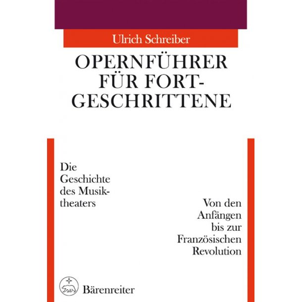 Opernfuhrer fur Fortgeschrittene, Band 1