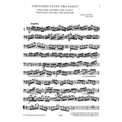 Virtuose Etueden fuer Fagott