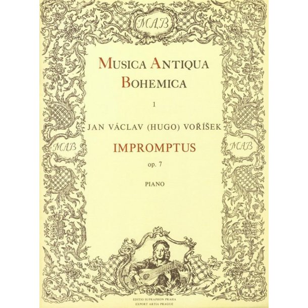 Impromptus Opus 7 : Musica Antiqua Bohemica I/1
