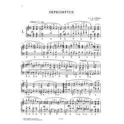 Impromptus Opus 7 : Musica Antiqua Bohemica I/1