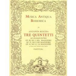 Tre quintetti per stromenti da fiato : Op. 88, No. 3, Op. 91, No. 9, 11