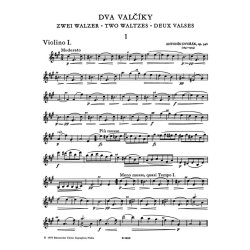 Zwei Walzer op. 54 : Nr. 1 A-Dur, Nr. 4 Des-Dur