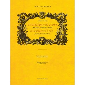 Divertimento : für Violine, Violoncello und Klavier