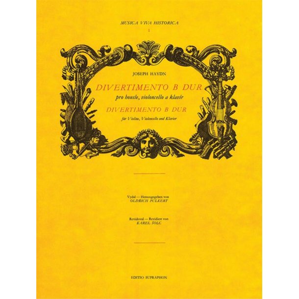 Divertimento : f&uuml;r Violine, Violoncello und Klavier