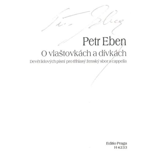 Von Schwalben und Maedchen : 9 Volkslieder f&uuml;r dreistimmigen Frauenchor