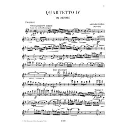 String Quartet No. 4 e minor