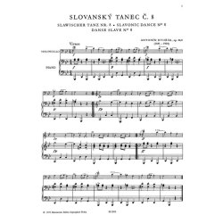 Kompositionen fur Violoncello : Slawischer Tanz Op. 46 Nr. 8, Slawischer Tanz Op. 46 Nr. 3, Polonaise A-Dur B 94
