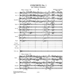 Concerto for Violin and Orchestra no. 1 E major