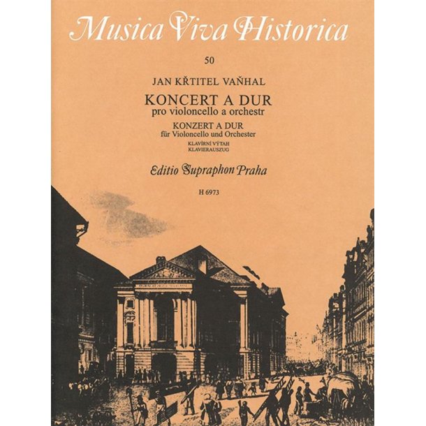 Konzert A-dur fur Violoncello und Klavier