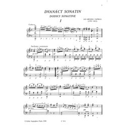 Zw&ouml;lf Sonatinen