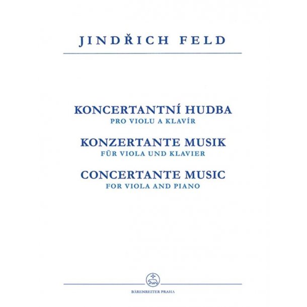 Konzertante Musik fur Bratsche und Klavier