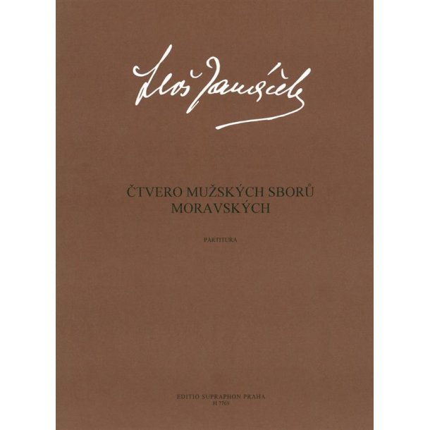 Vier mahrische Mannerchore