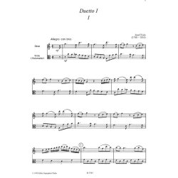 Zwei Duette fur Oboe und BratscheorVioloncello : f&uuml;r Oboe und BratscheorVioloncello