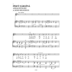 Vier Lieder : zu Texten b&ouml;hmischer Volkspoesie