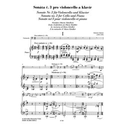 Sonate fur Violoncello und Klavier