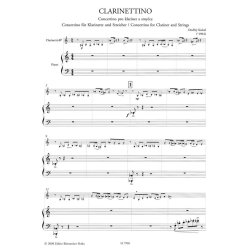 Clarinettino : Concertino f&uuml;r Klarinette und Streicher