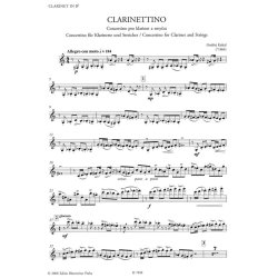 Clarinettino : Concertino f&uuml;r Klarinette und Streicher