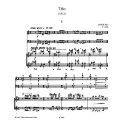 Trio : f&uuml;r Violine Fl&ouml;te, Violoncello und Klavier