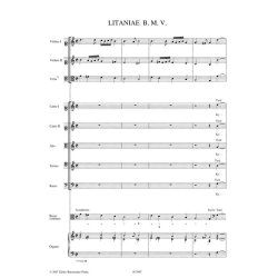 Sacra et litaniae - pars VII, VIII, IX : Litaniae de SS. nomine Jesu, Litaniae B. M. V., Te deum
