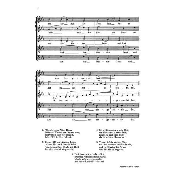 Heidelberger Chorbl&auml;tter Nr. 4