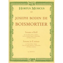 Sonata E Min Op 37-2 Fl Vagb : for Flute (Oboe, Violin), Viol (Bassoon, Violoncello) and BC
