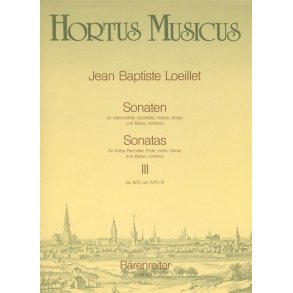 Sonaten 3 Op.3 & 4