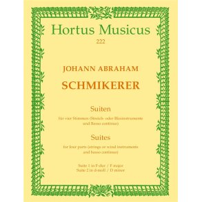 Zwei Suiten : Vierstimmige Suiten in F-dur und d-moll