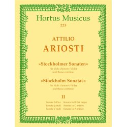 Sonatas 4-6 Va Bc : Sonaten B-dur, g-moll und a-moll