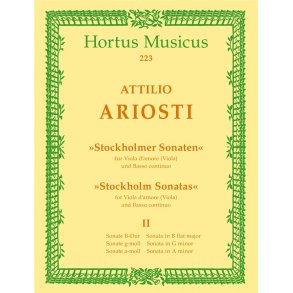 Sonatas 4-6 Va Bc : Sonaten B-dur, g-moll und a-moll