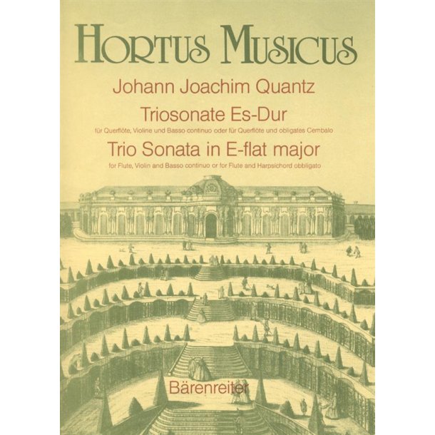 Trio Sonata Eb Maj Fl Vln Bc : for Flute, Violin and BC oder for Flute and Harpsichord obbligato