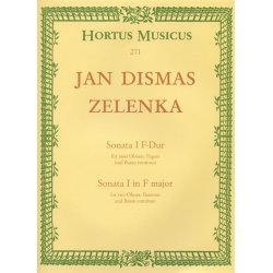 Sonata I f&uuml;r zwei Oboen, Fagott und BC F-Dur