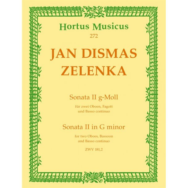 Sonata II g-Moll ZWV 181,2