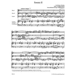 Sonata II g-Moll ZWV 181,2