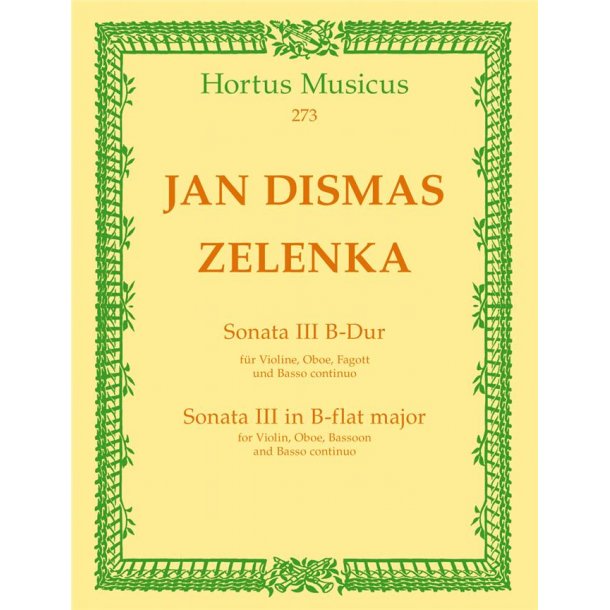 Sonata No 3 Bb Major