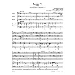 Sonata No 4 G Minor : Sonate g-moll (2 Oboen)