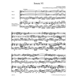 Sonata No 6 C Minor : for 2 Oboes, Bassoon and Basso continuo