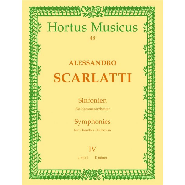 Sinfonia No. 4 e minor