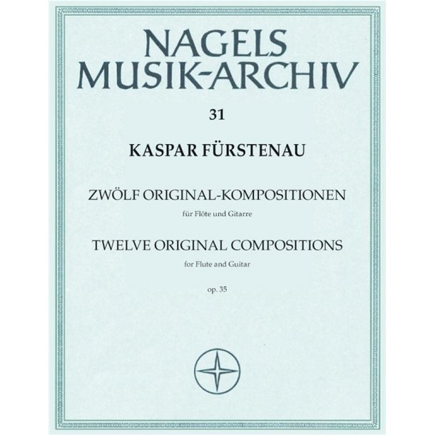 12 Original-Kompositionen fur Flote und Gitarre