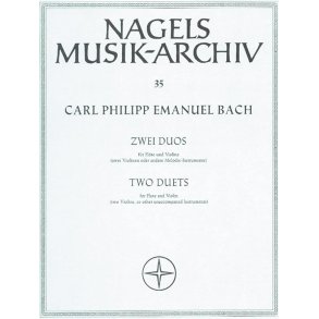 Two Duos from Musikalisches Vielerley Wq 140, 142